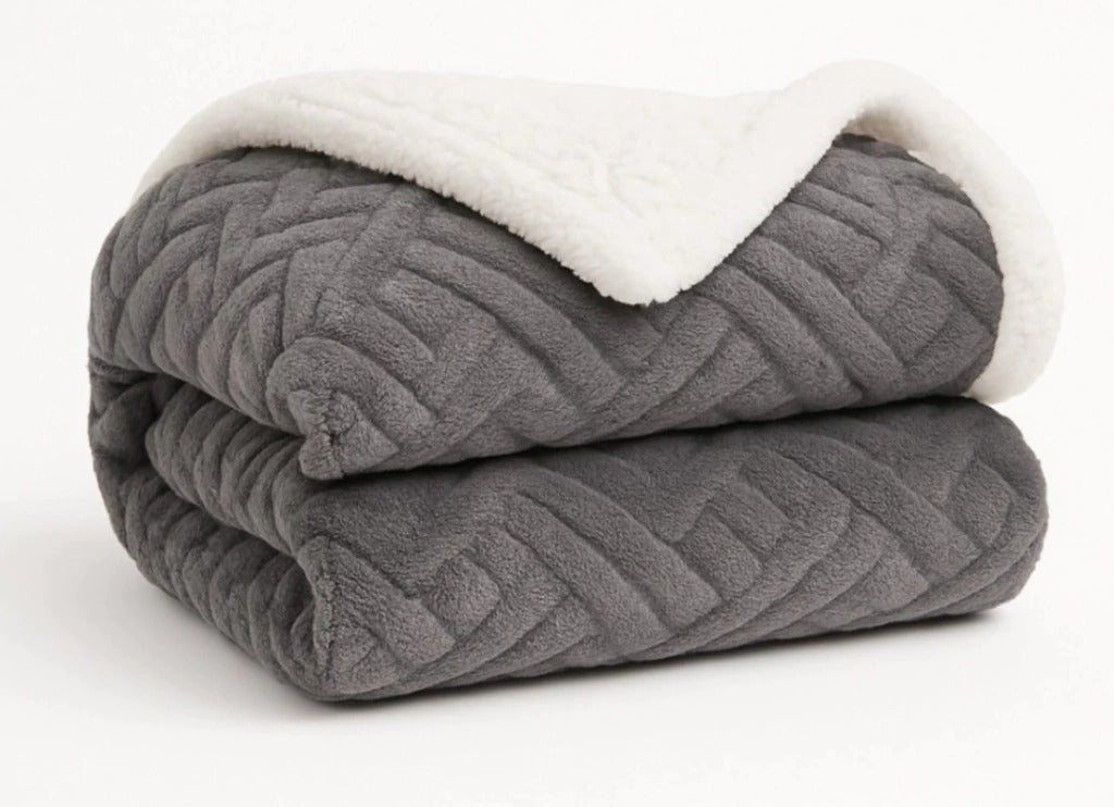 Frazada Premium Doble Plush Reversible