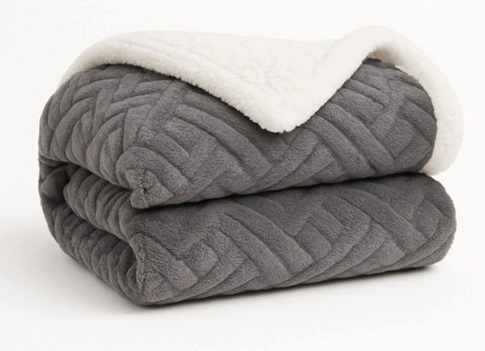 Frazada Premium Doble Plush Reversible